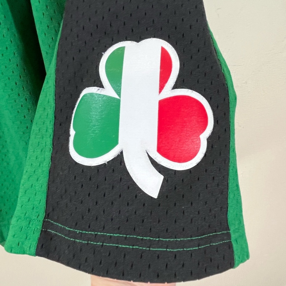 NBA Kelly Green Boston Celtic Swingman Shorts - Picture 7 of 10